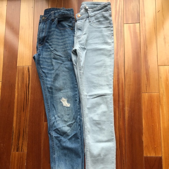 2 pairs for $20 - Girl’s Jeans - Kid’s Size US 14 - H&M and George Brand - Picture 2 of 5